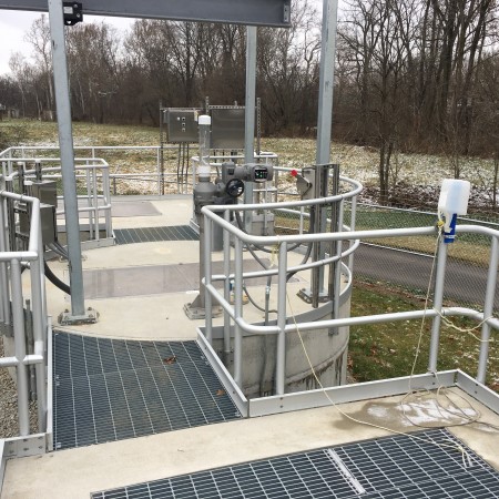 Elevating Water and Wastewater Treatment Plants with Aluminum Railings