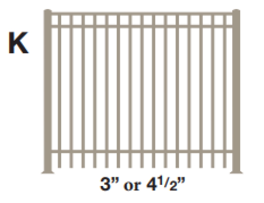 Aluminum Picket Fence: Series 7P - Superior Aluminum