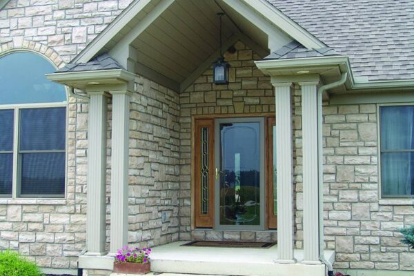 Square Fluted Columns