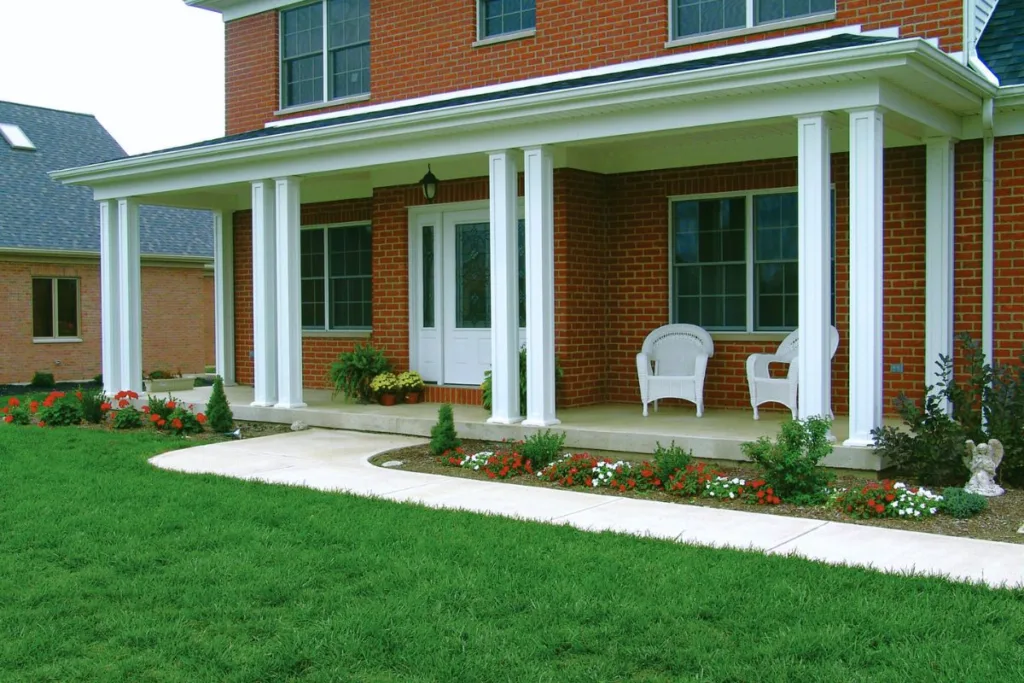 Square Panel Aluminum Columns