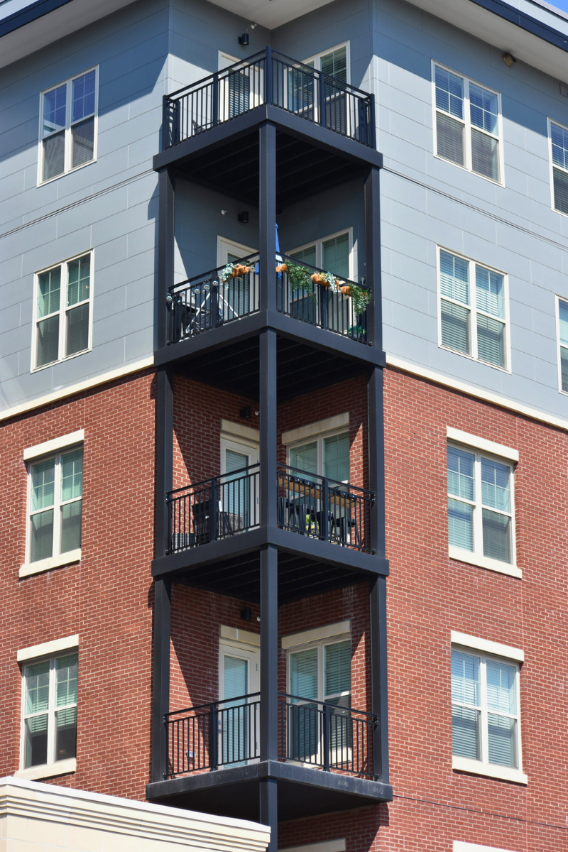 9P Picket Balcony Railing