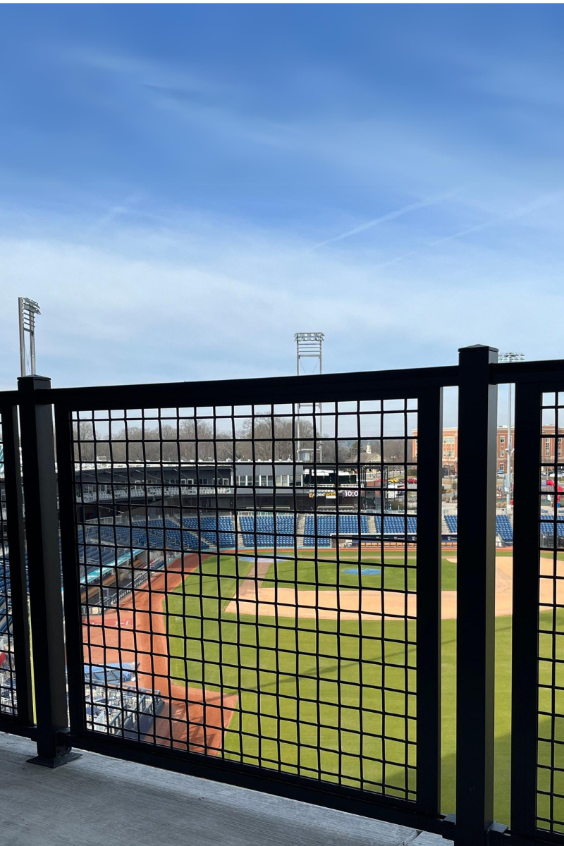 9M Mesh Balcony Railing