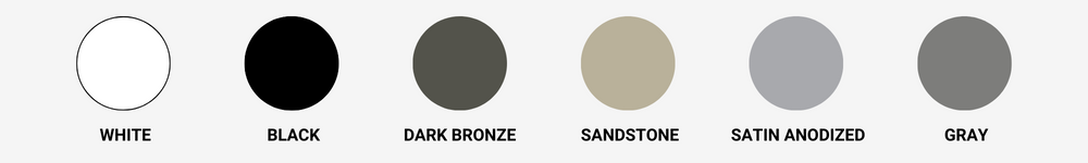 Railing Color Swatches