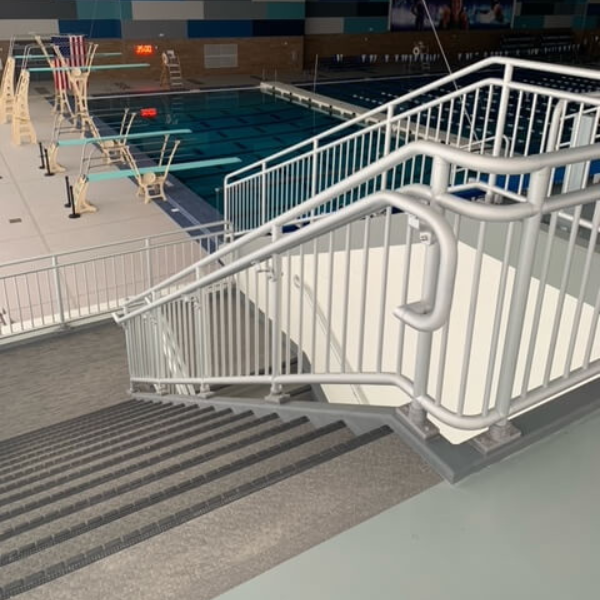 Stadium Railing - Superior Aluminum