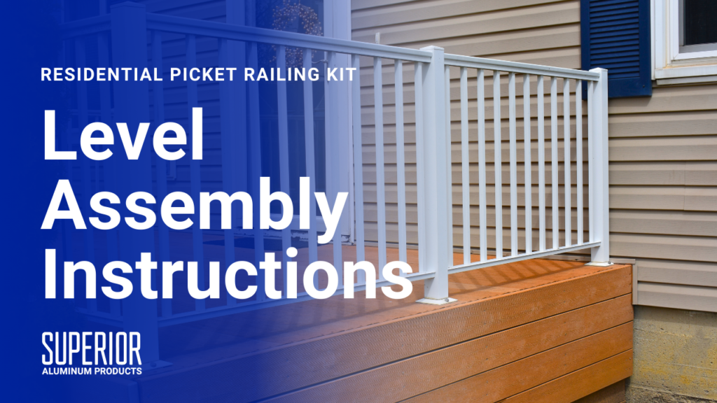 9P Residential Railing Kits - Superior Aluminum