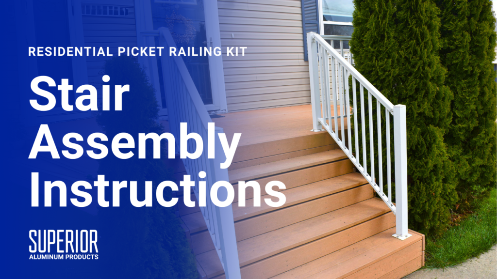 9P Residential Railing Kits - Superior Aluminum